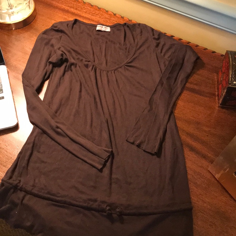 Michael Stars Waist Tie Shirt